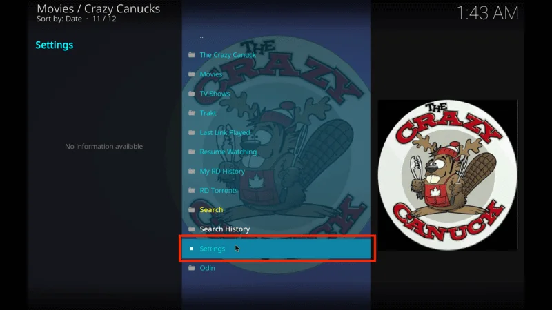 Crazy Canucks Addon Live Games